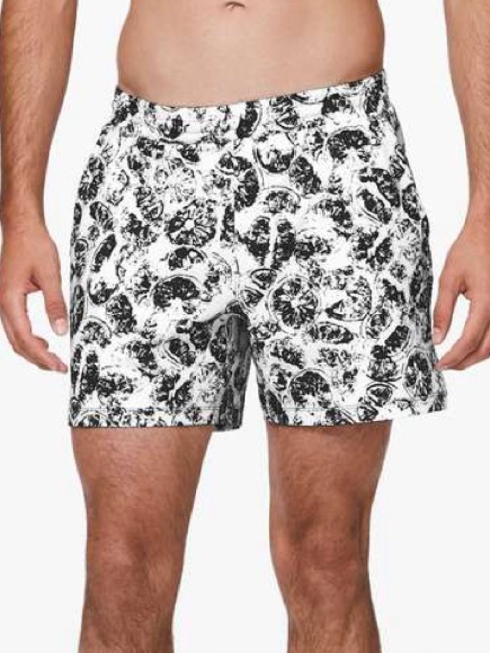 Men’s Lululemon Channel Cross Swim Short *5"
Citrus Crush White Black